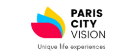 Paris City Vision logo de marque des critiques et expériences des voyages