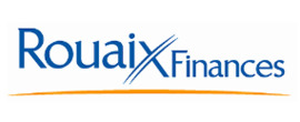Rouaix Finances logo de marque descritiques des produits et services financiers
