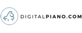 Digitalpiano logo de marque des critiques des Boutique de cadeaux