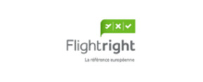 Flightright logo de marque des critiques des Services généraux