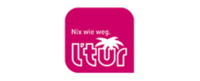 L'TUR logo de marque des critiques et expériences des voyages