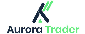 Aurora Trader logo de marque descritiques des produits et services financiers
